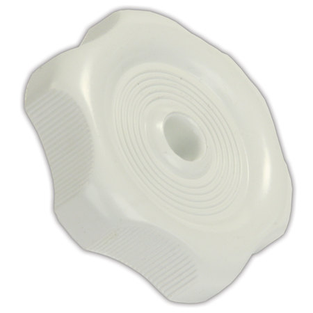 JR PRODUCTS JR Products 20335 Window/Vent Knob Handle - 1", White 20335